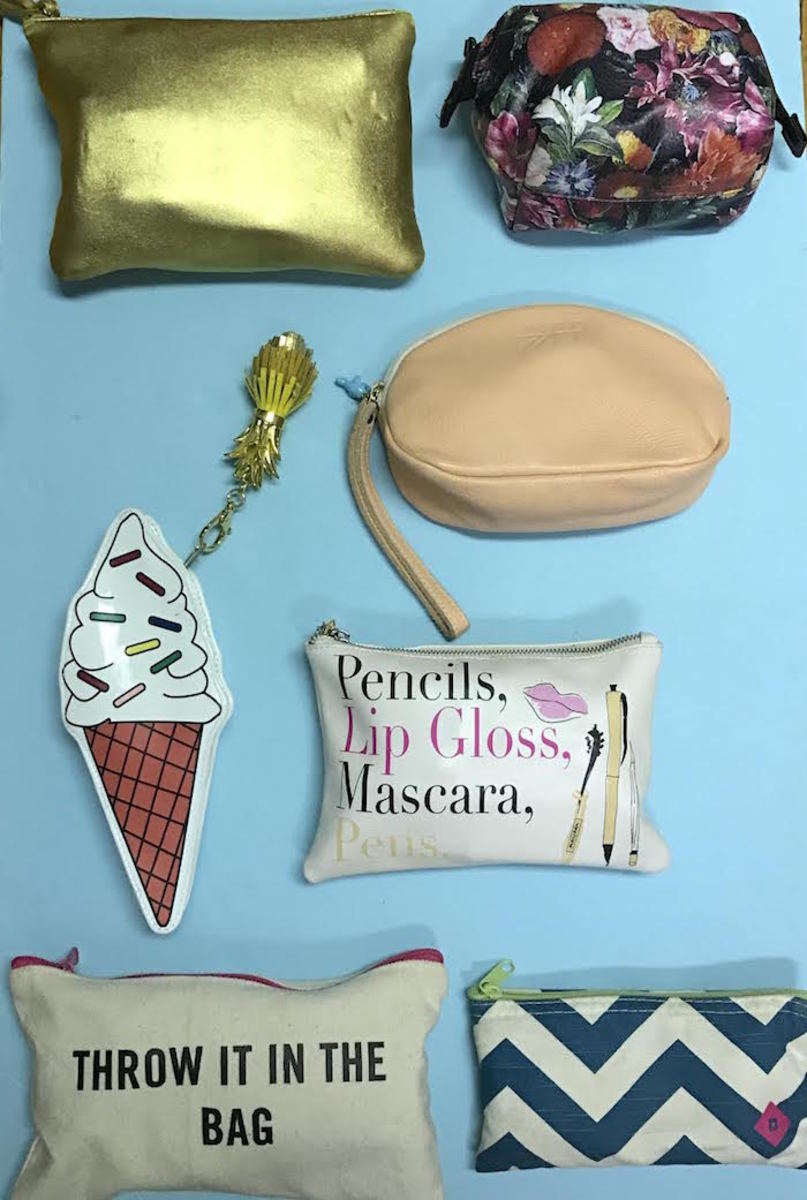 cute clutches perfect for organizing beauty