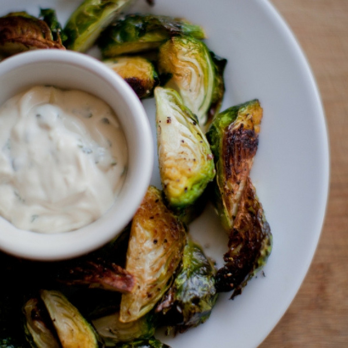 Make ahead appetizer Brussle Sprouts