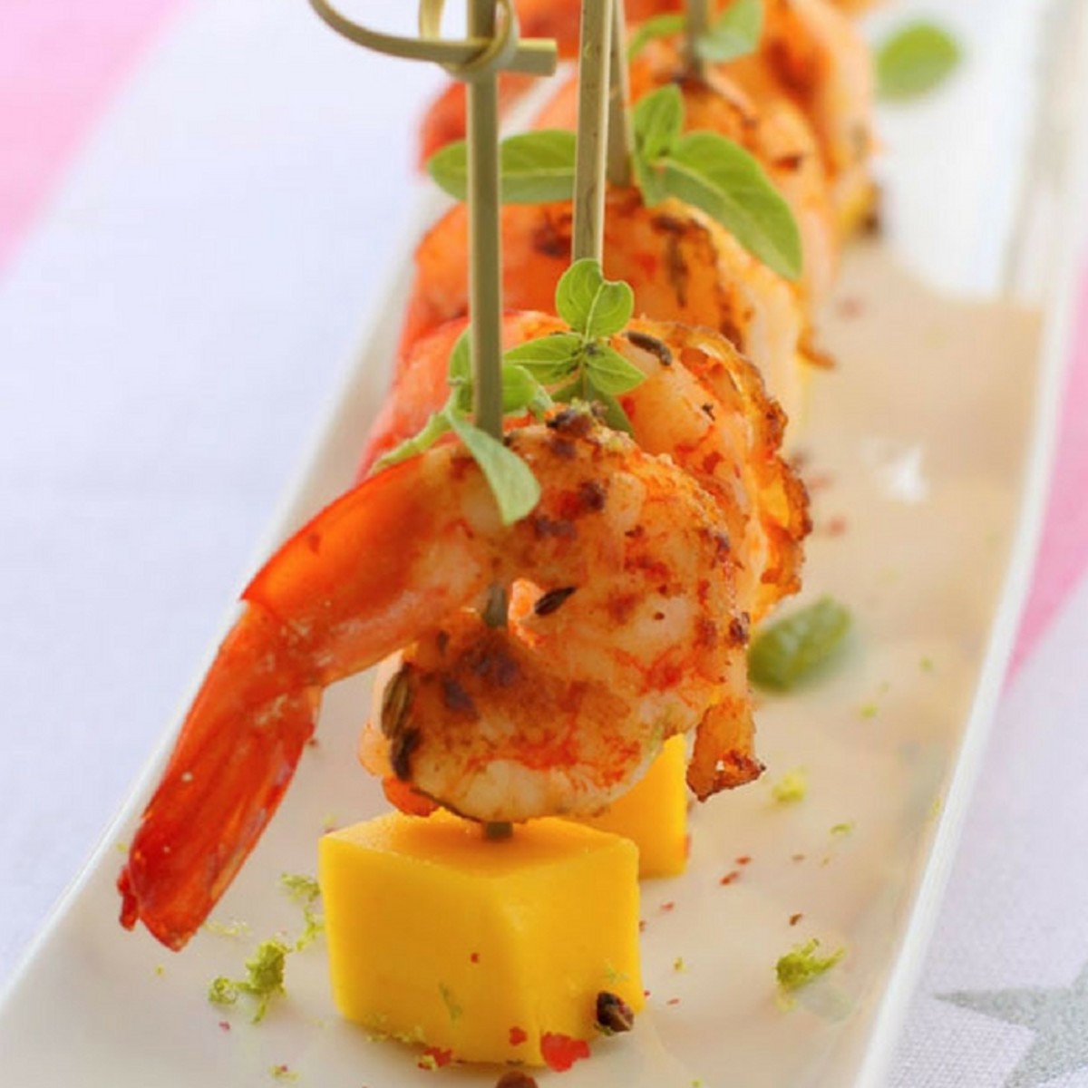Make ahead appetizer - spicy shrimp