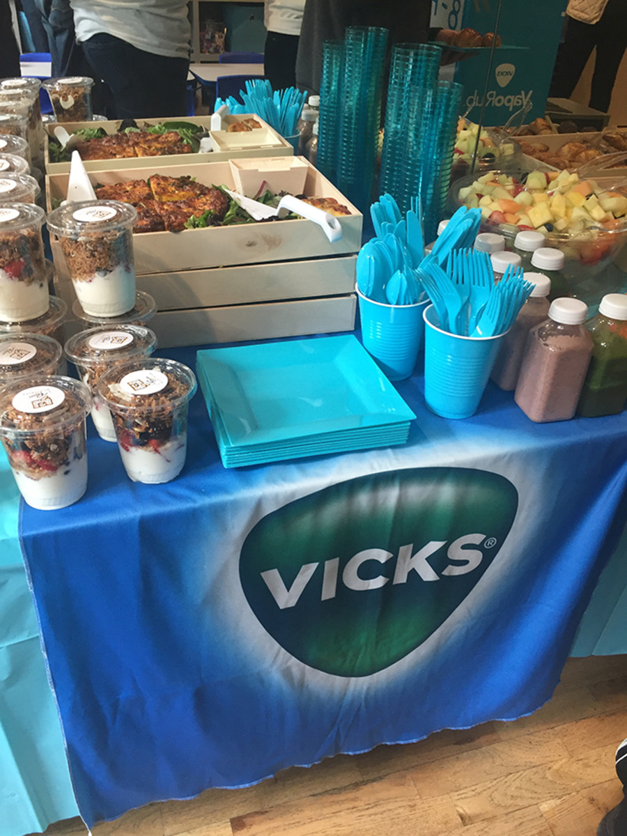 vicks snack table