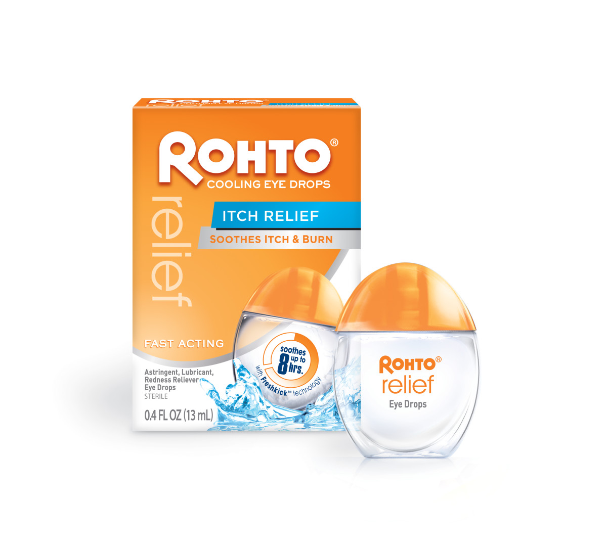 Rohto® Relief Cooling Eye Drops
