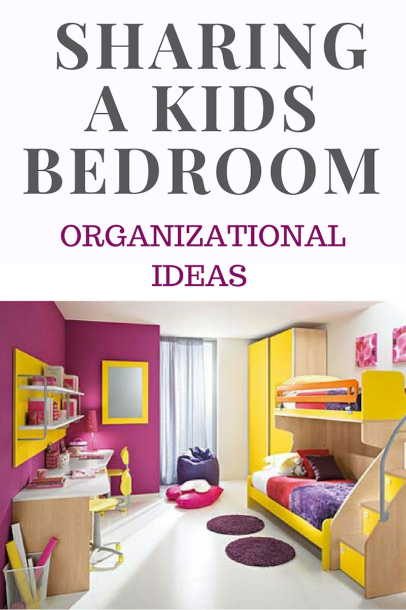 ORGANIZATIONAL IDEAS FOR SHARING A BEDROOM
