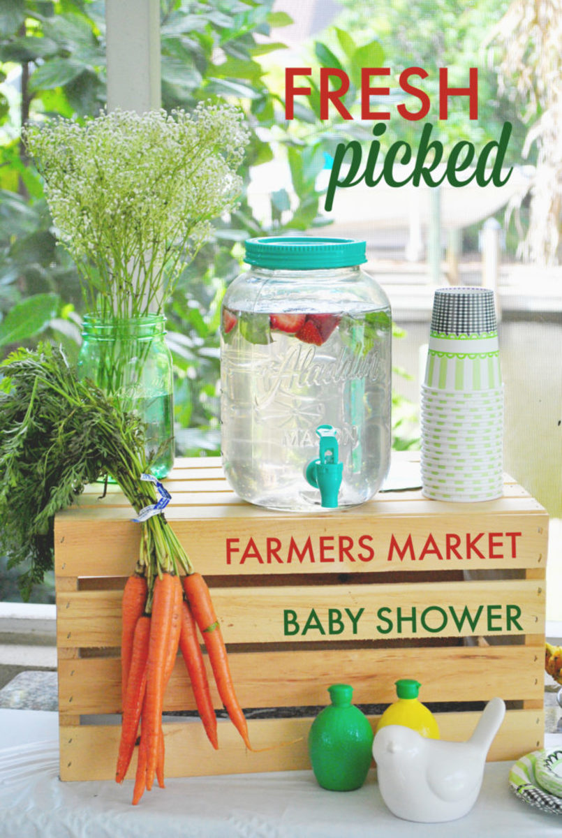 Fresh Picked Baby Shower Mom Trends