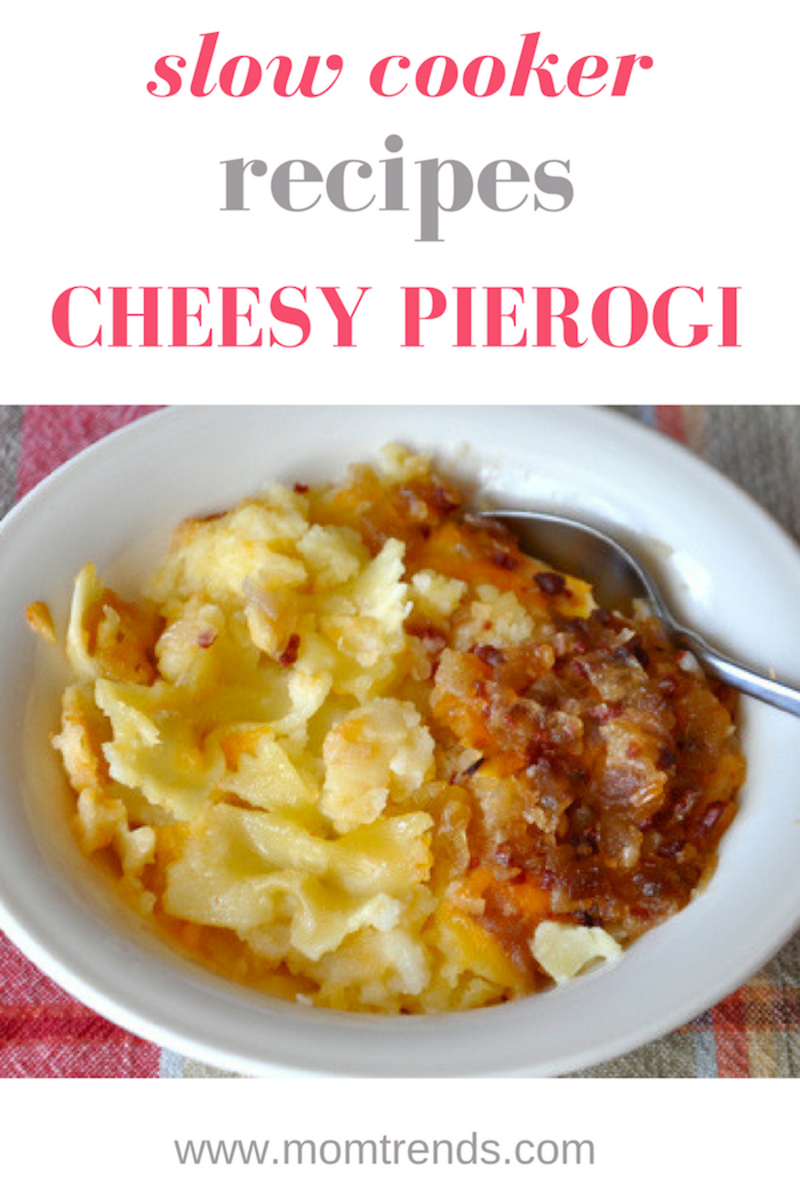 Crockpot Cheesy Pierogi