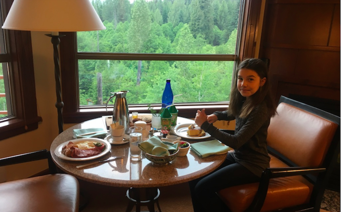 Breakfast at Four Seasons Whistler