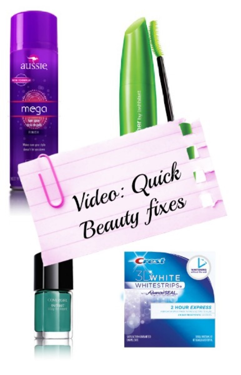 video quick beauty fixes