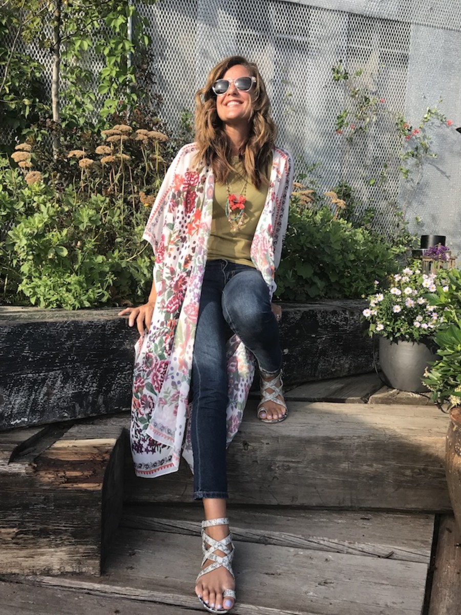 How to Wear the Kimono Trend MomTrends