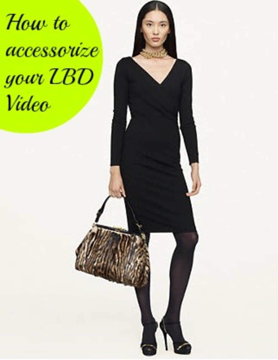 Accessorize Little Black Dress