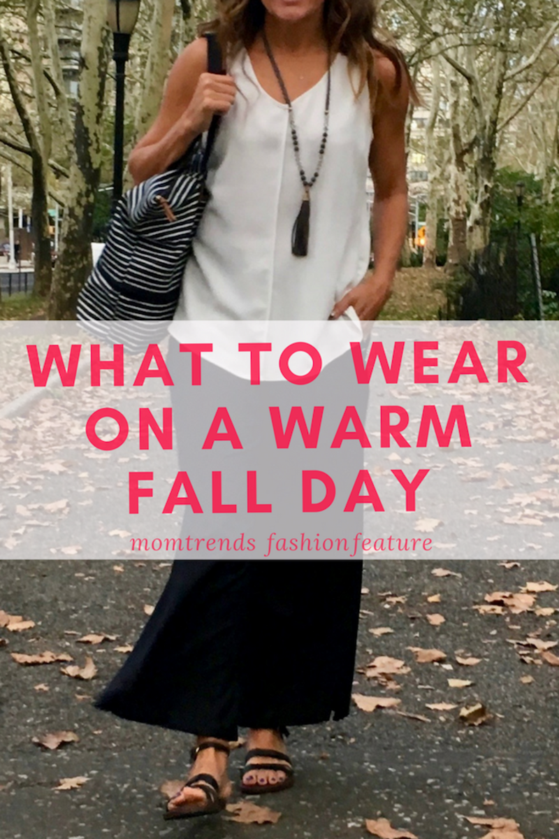 Mom Style and Outfit Ideas What to Wear on a Warm Fall Day MomTrends