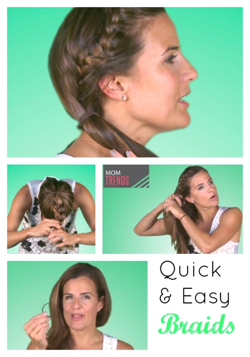 Video: Quick and Easy Braids - MomTrends
