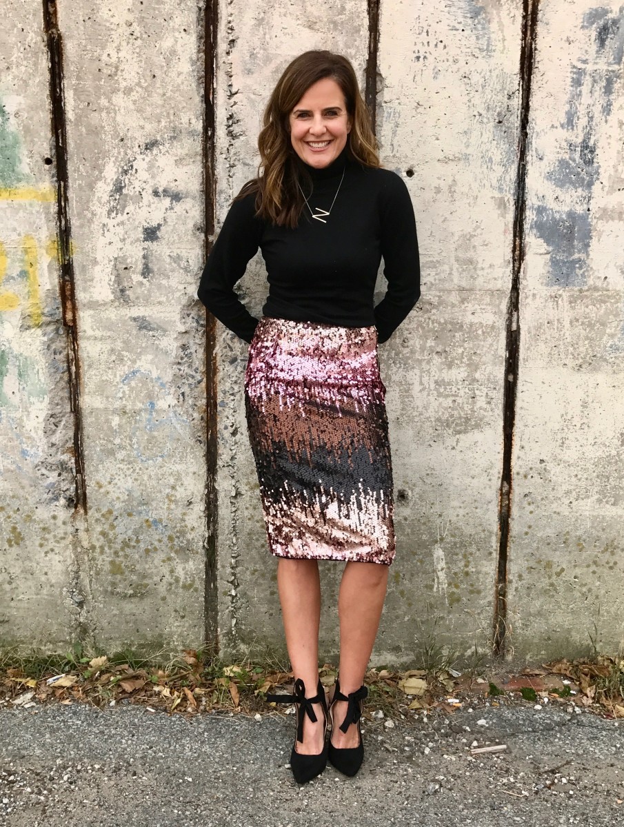 Dressing for the Holidays with Sequins