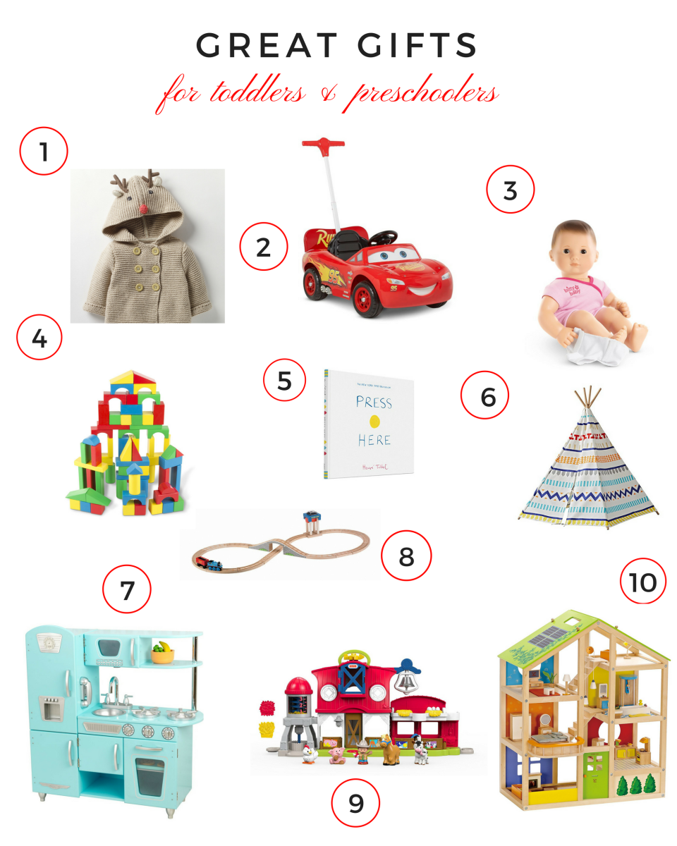 Top Gifts For Toddlers Preschoolers Momtrends Gifts For Toddlers Preschoolers Gift Guide Holiday