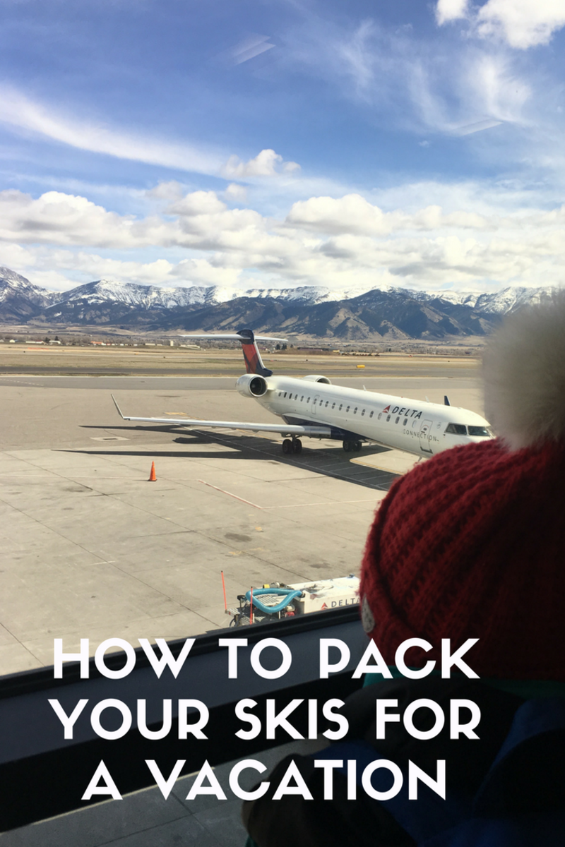 How to Pack Your Skis for a Vacation