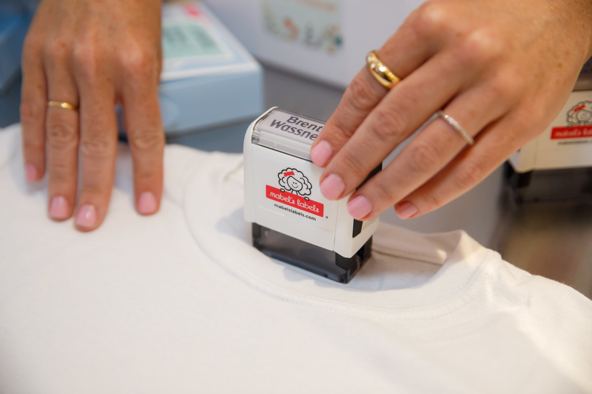personalized clothing stamp 