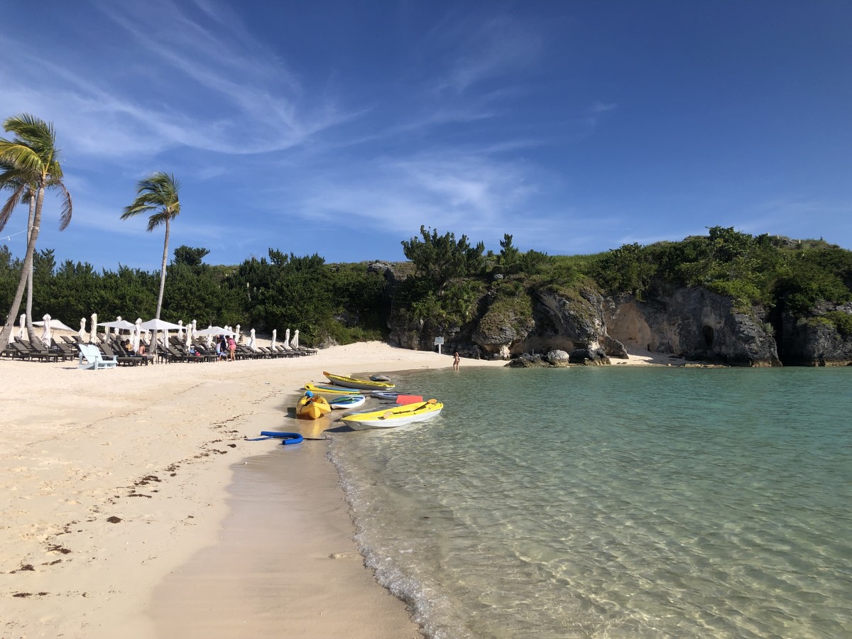 Private beach Hamilton Princess Bermuda