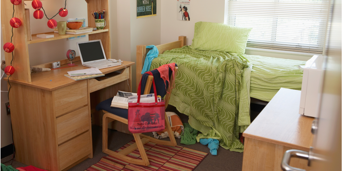 How to Organize a Small Dorm Room into a Happy Living Space - MomTrends