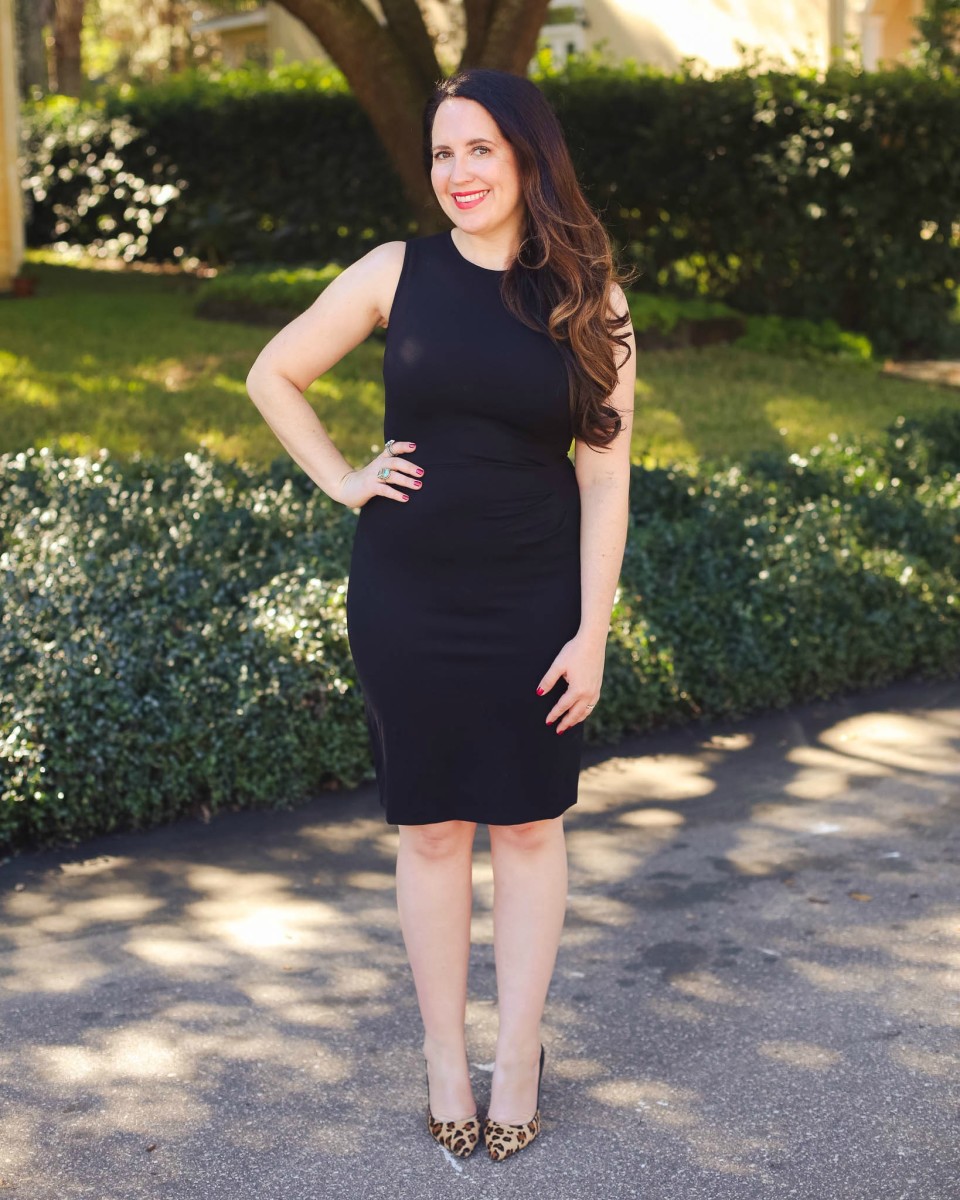 how to style a little black dress for the holidays