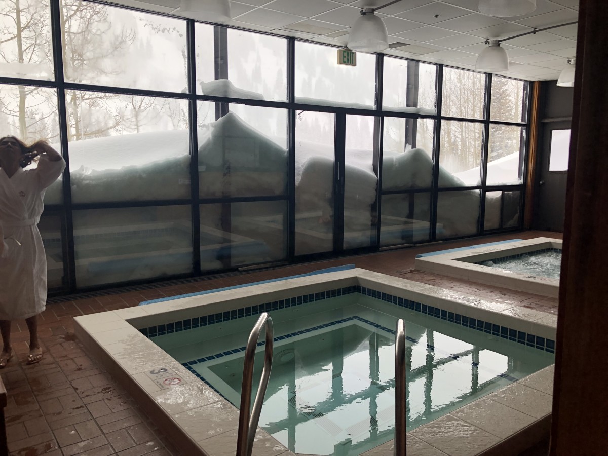 hot spa at Alta Lodge Utah