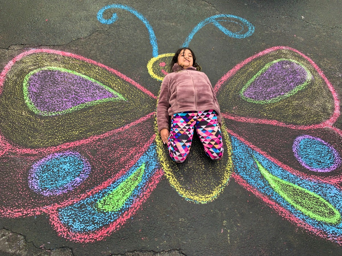 How to Give Back and Get Creative with Chalk Art