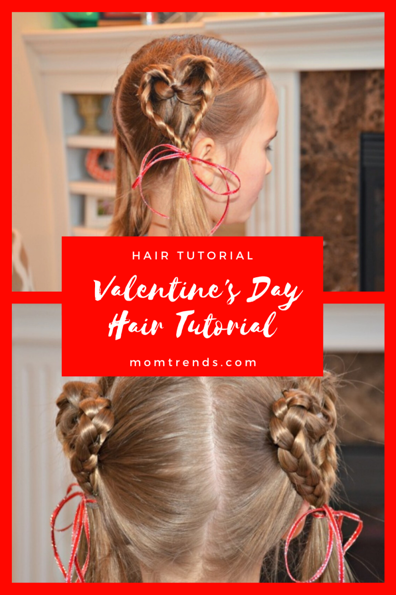 Hearts Everywhere! Valentine's Day Hair Tutorial