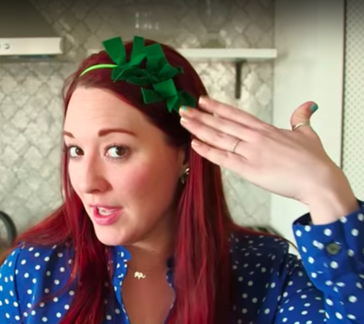 St. Patty's Day DIY Felted Headband