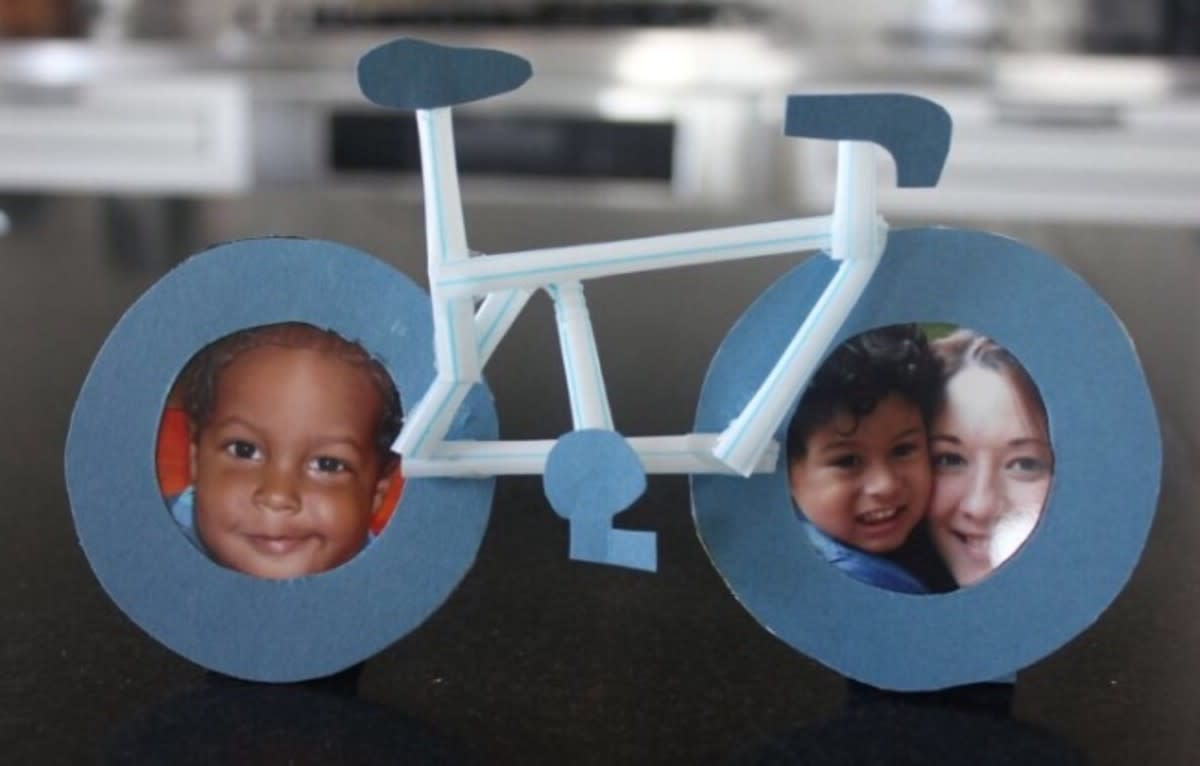 Craft a Father's Day Photo Bicycle
