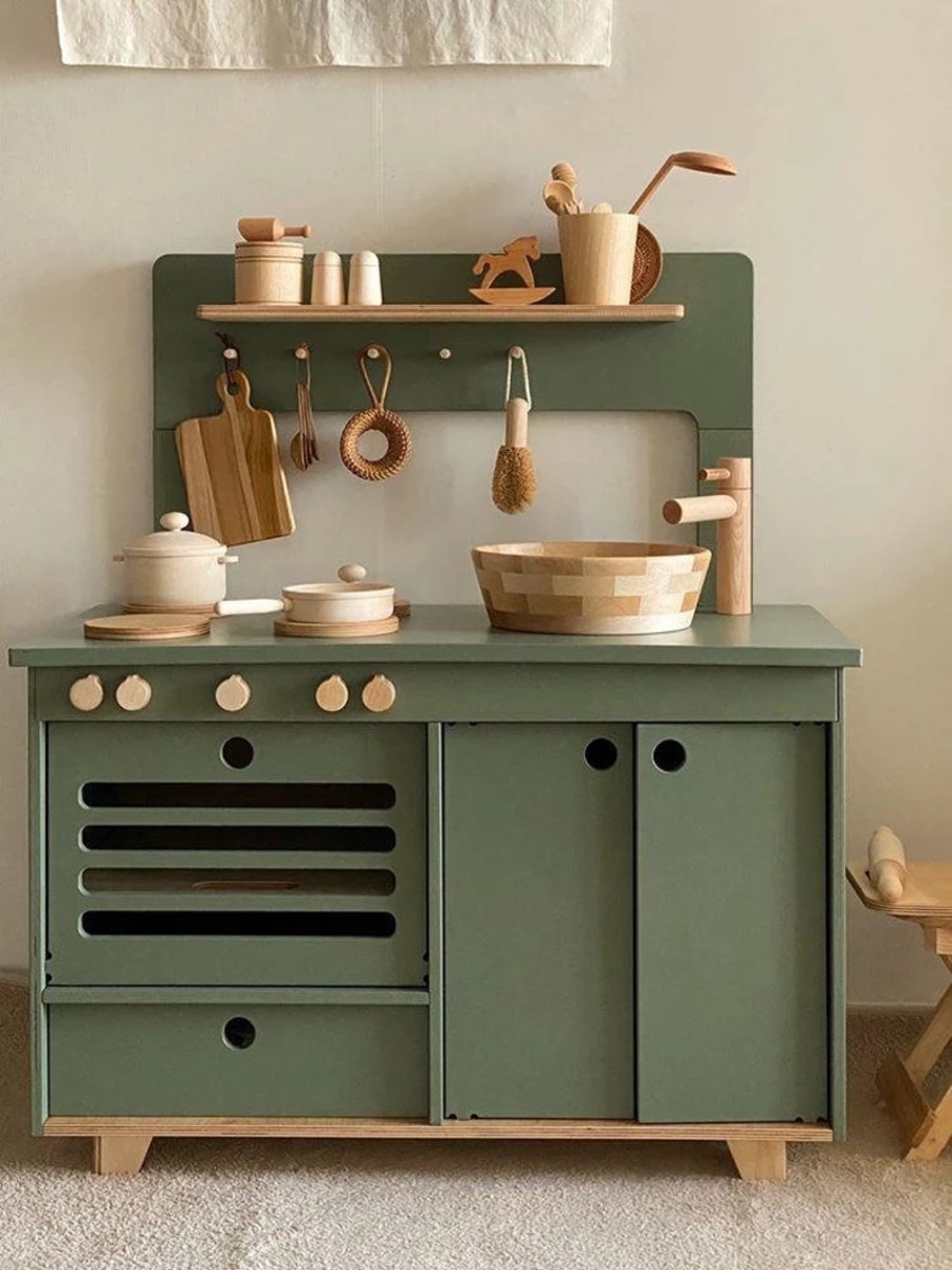 Kids timber unset kitchen