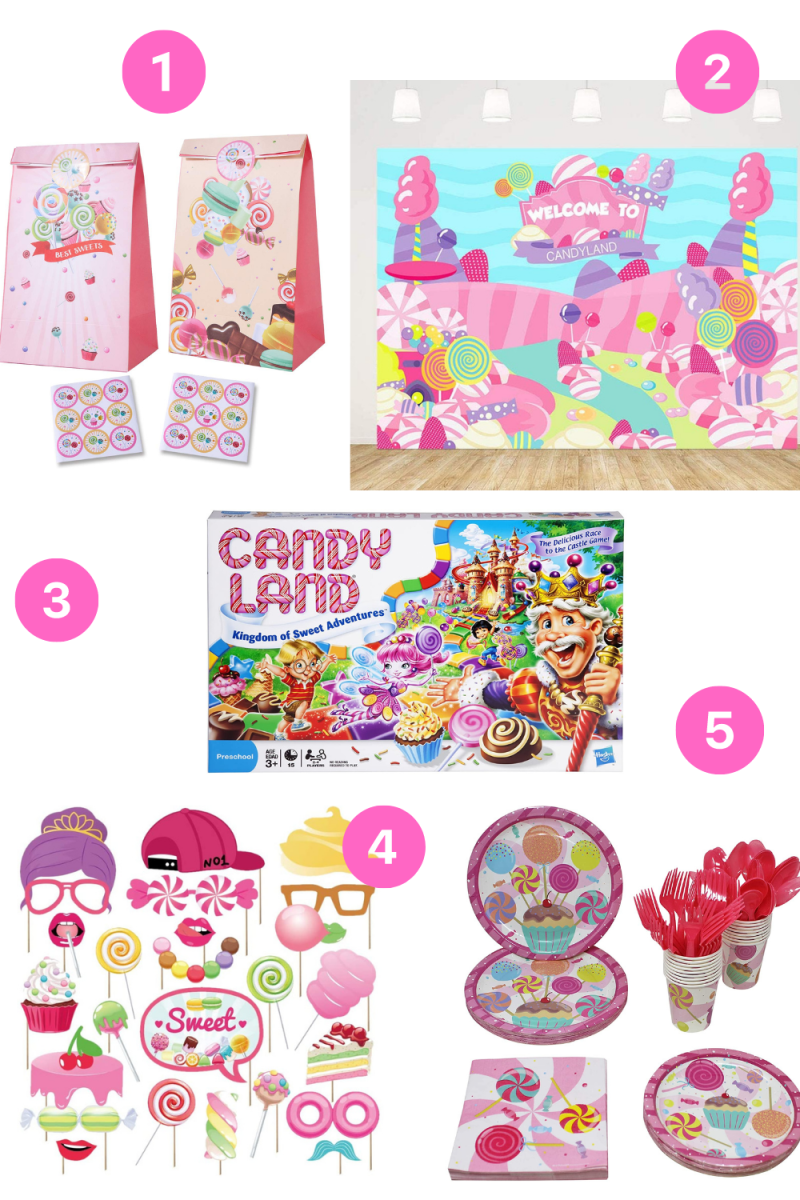 Candy birthday party