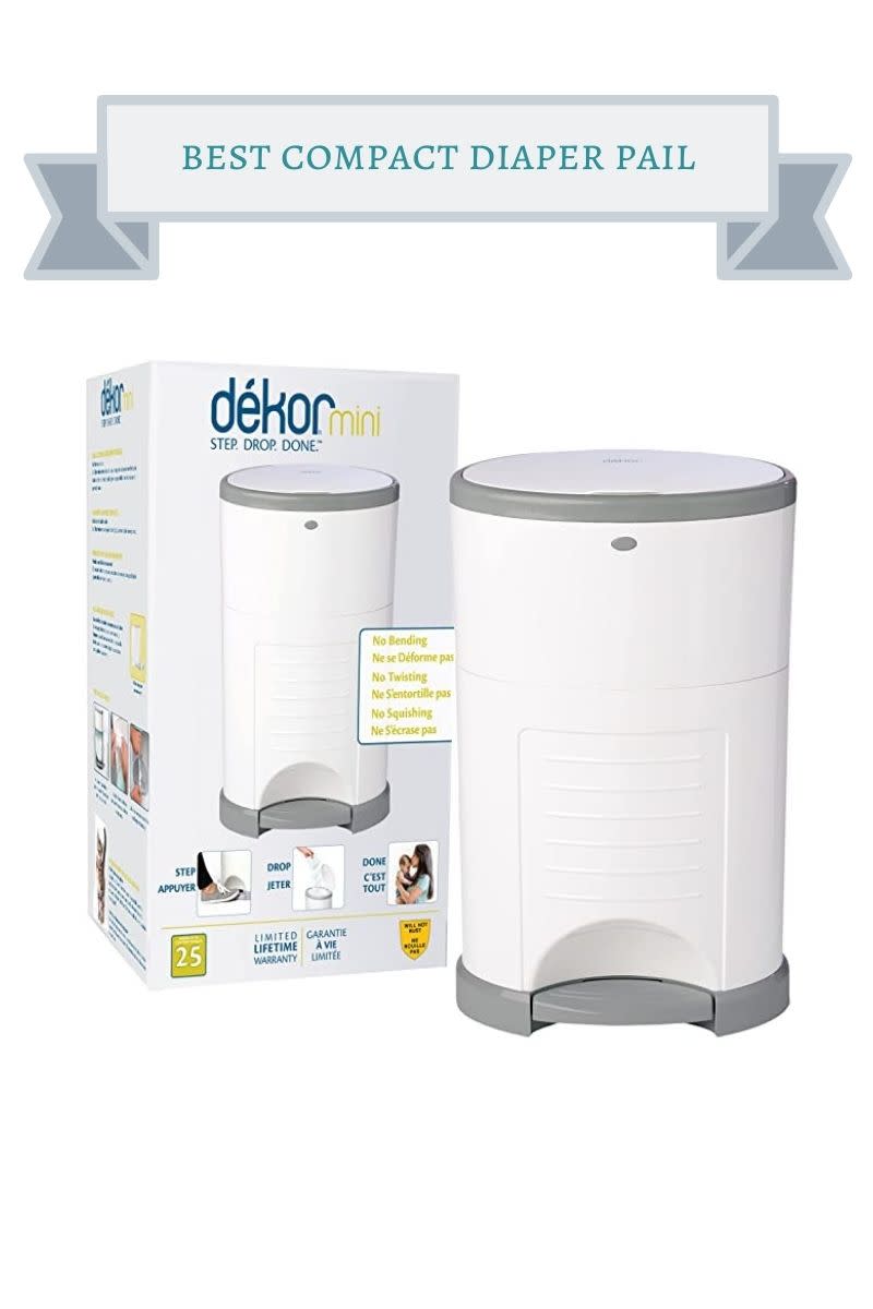 Compact diaper pail cheap