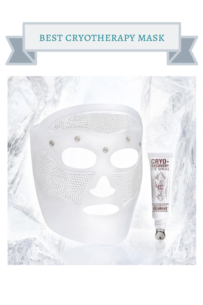 white charlotte tillbury face mask