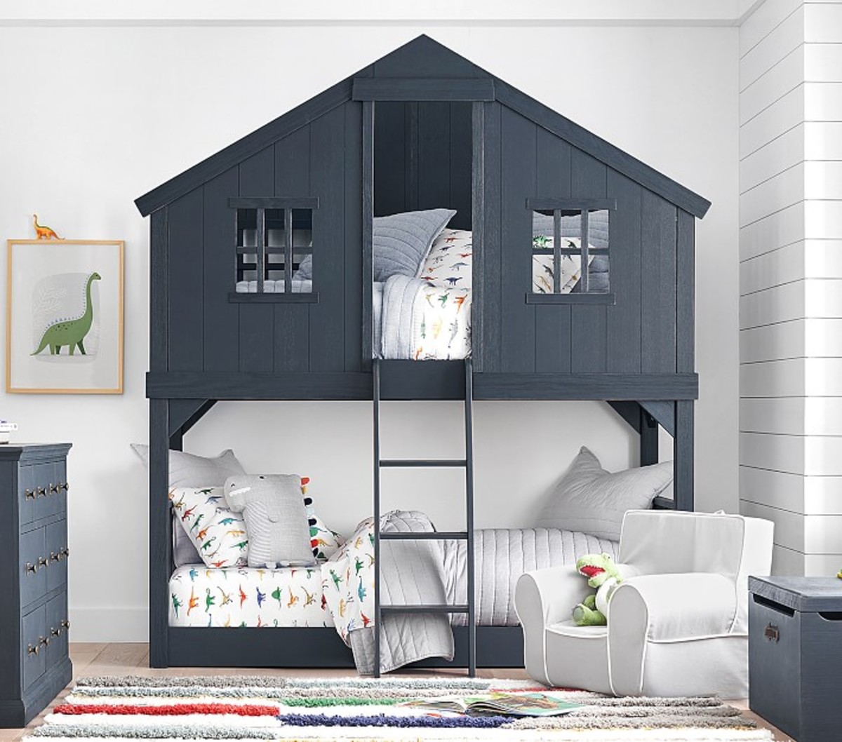 Tree House Twin-Over-Twin Bunk Bed
