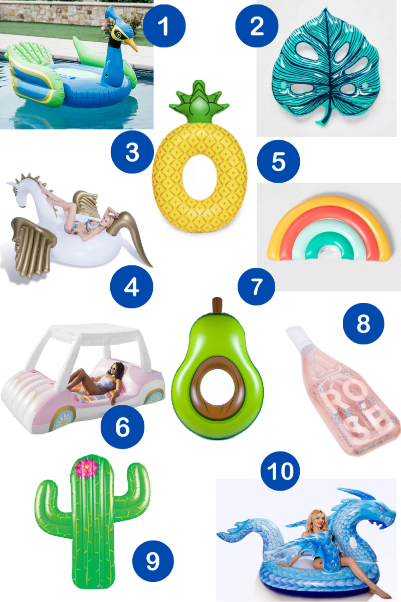 Jumbo pool sales floats