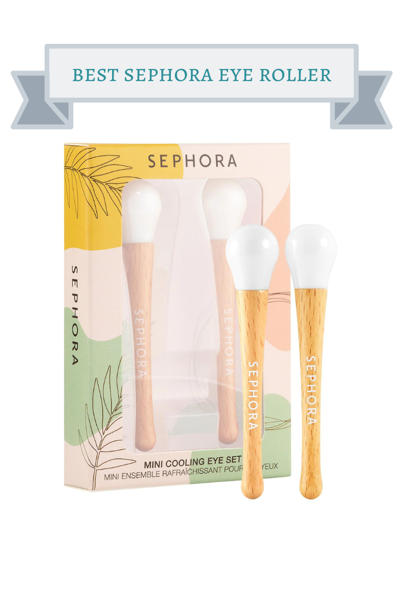 sephora eye rollers with wood look handles with white tips