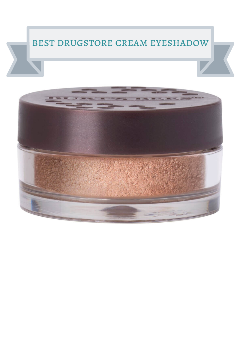 tube of caramel colored cream eyeshadow with brown lid