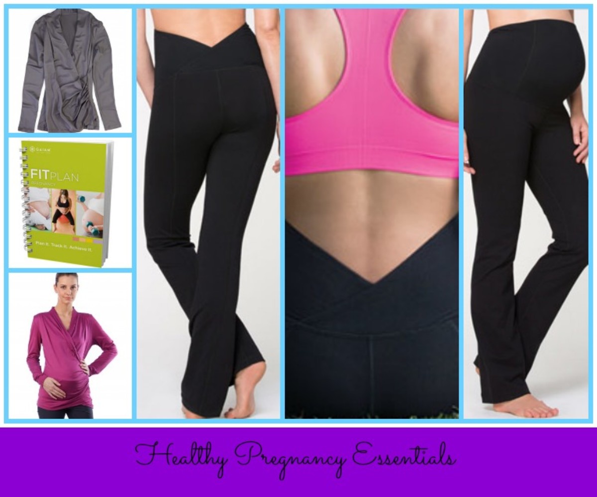 ingrid &isabel yoga pants, fitbump, gaiam pregnancy journal, active pregnancy