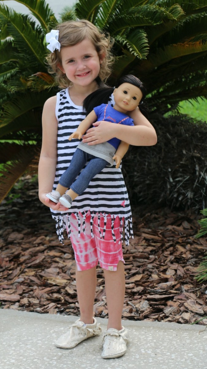 Girls and dolls matching outfits Doll Clothes Patterns for 18 inch dolls such as American Girl® dolls, Our Generation, Springfield, Sofia's, Gotz (Pottery Barn Kids), etc. If you are looking for patterns for the following 18 inch dolls: Journey Girl Dolls and Kidz N Cats Dolls (which have a slimmer body design and do not fit these patterns), be sure to check out the patterns.